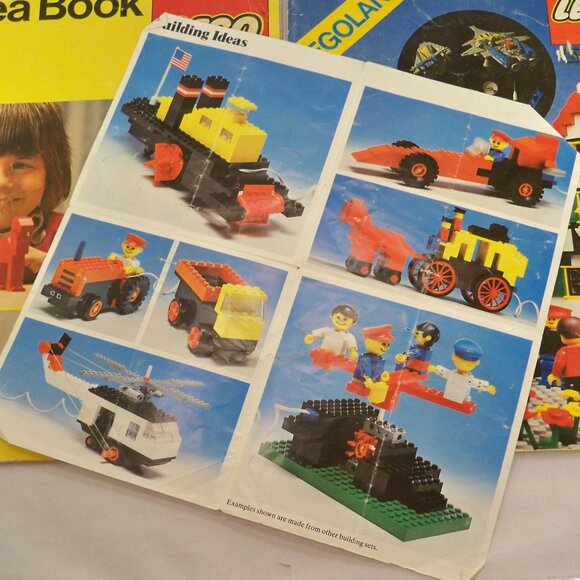 Vintage *6000 LEGOLAND Book, *Idea Book No.2 & *901 Universal Motor Set Booklet - Picture 5 of 10